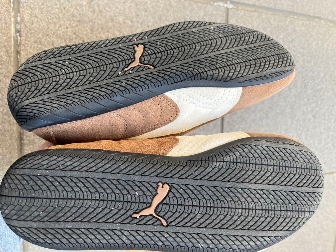 PUMA スエード　スニーカー　キャメル