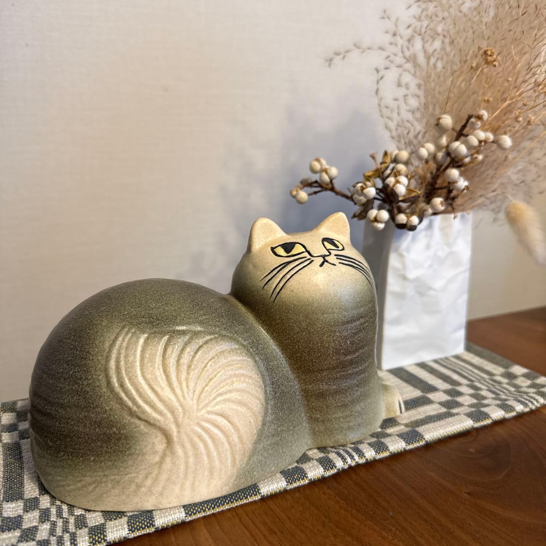 新品レア　グレー　Lisa Larsonマイ