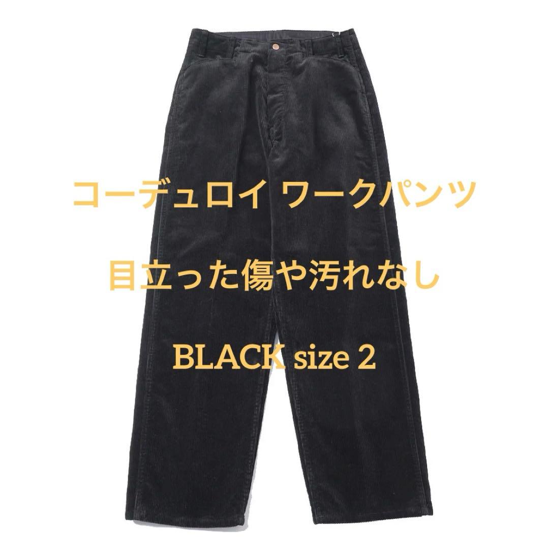 【目立った傷や汚れなし】COMOLI 25aw コーデュロイ ワークパンツ