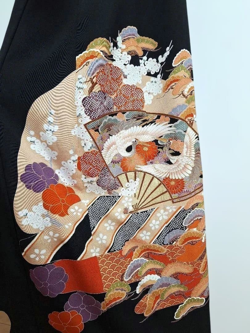 着物リメイクワンピース3614