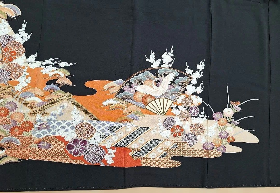 着物リメイクワンピース3614