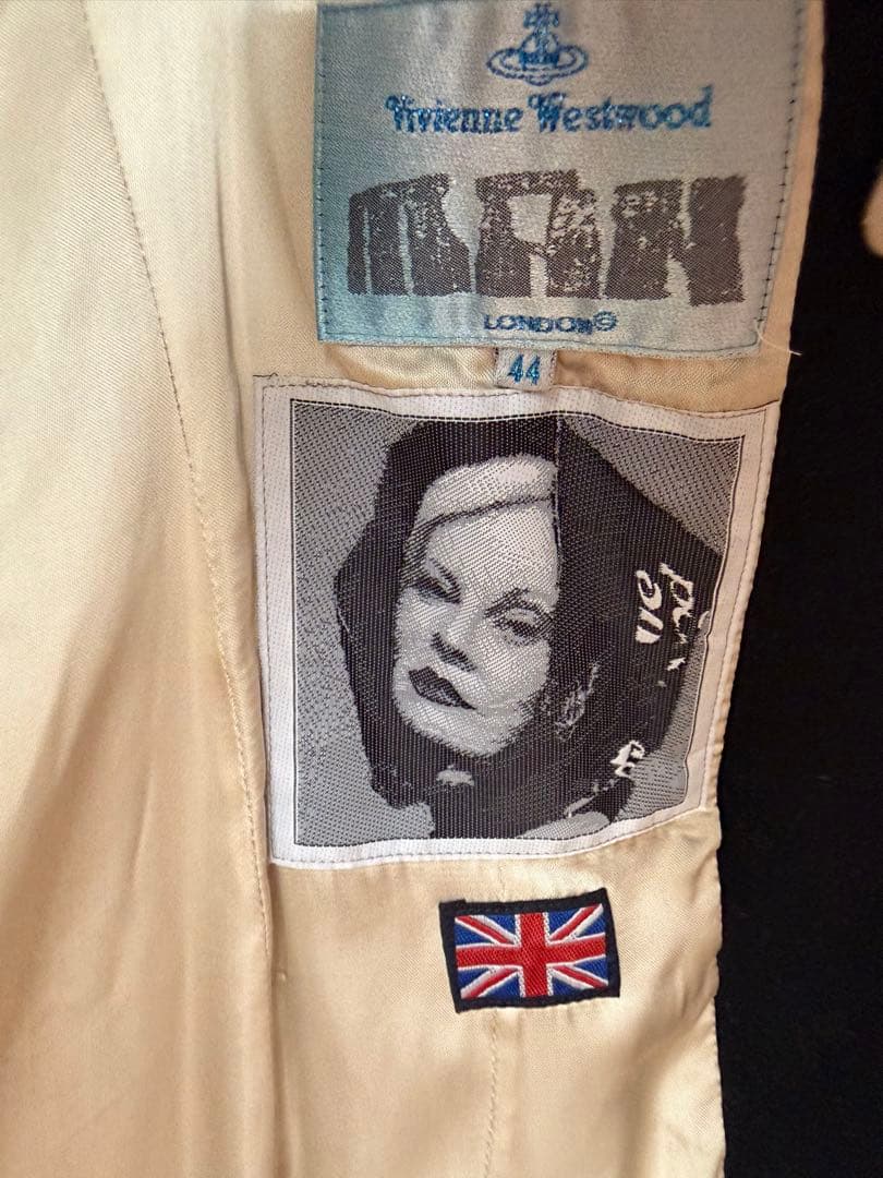 Vivienne Westwood チェスターコート 44サイズ 黒