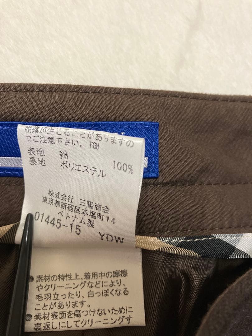 BURBERRY BLUE LABEL ショートパンツ 38 未使用 タグ付き
