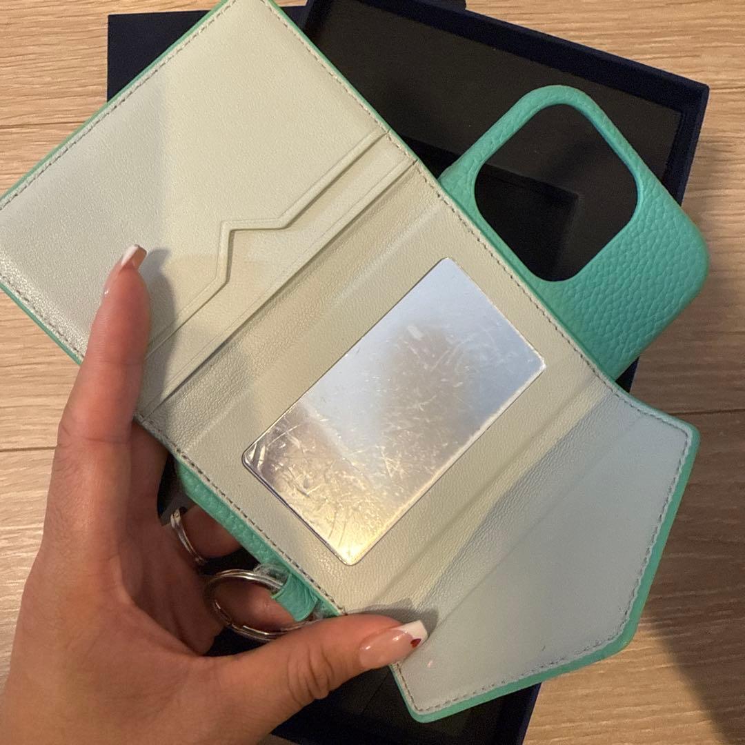 鈴木亜美さん　iPhoneケース カードホルダー付き　iPhone16pro