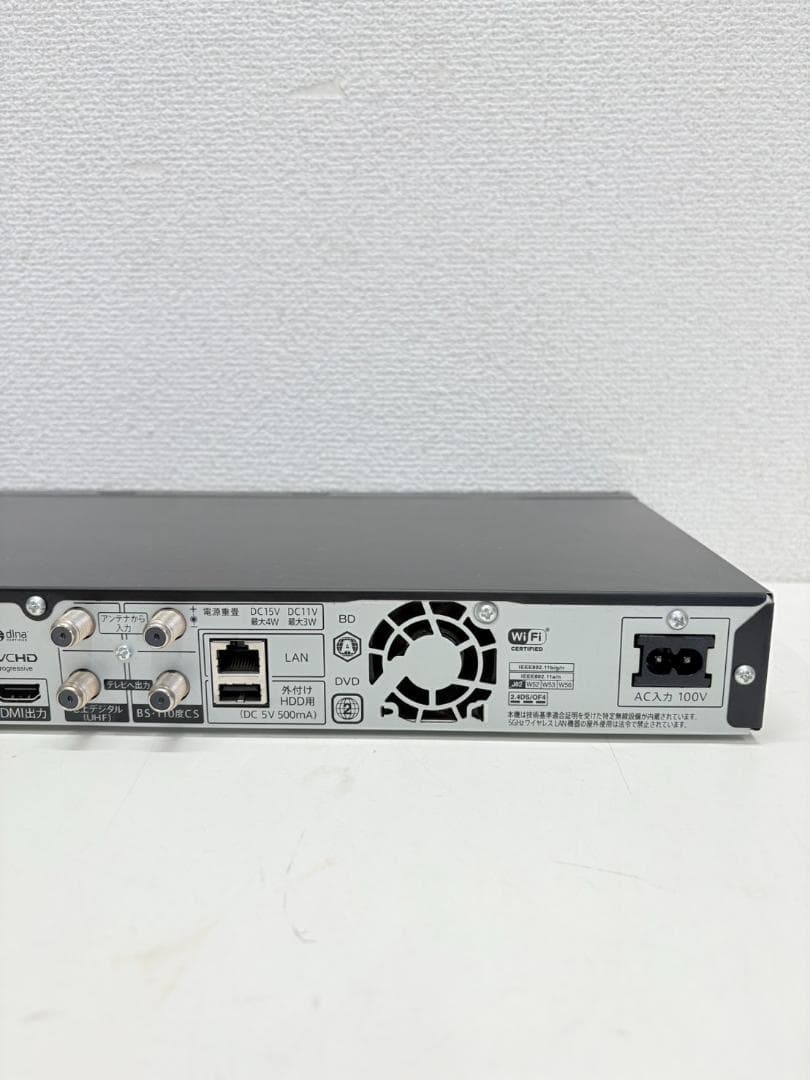 SHARP2017年製ブルーレイレコーダー BD-NT1000