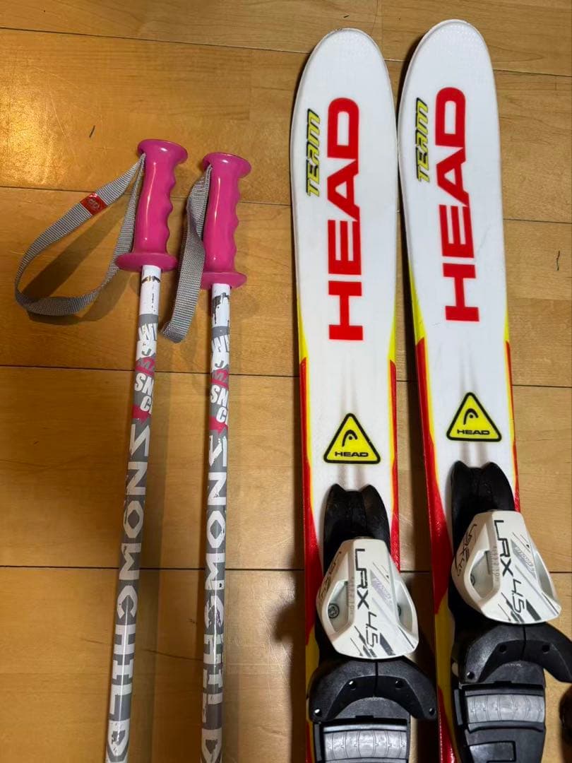 HEAD スキー板 セット　キッズ ジュニア 107cm ブーツ20センチ