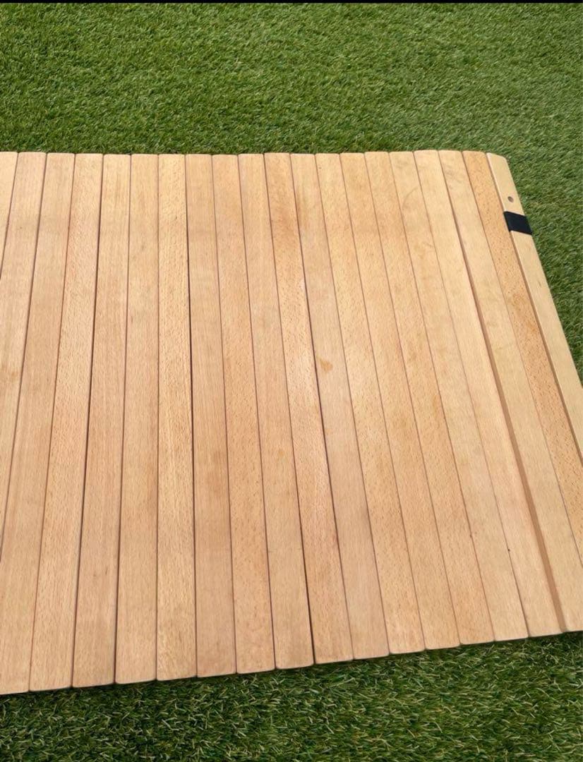 Hilander ウッドロールトップテーブル　120センチ