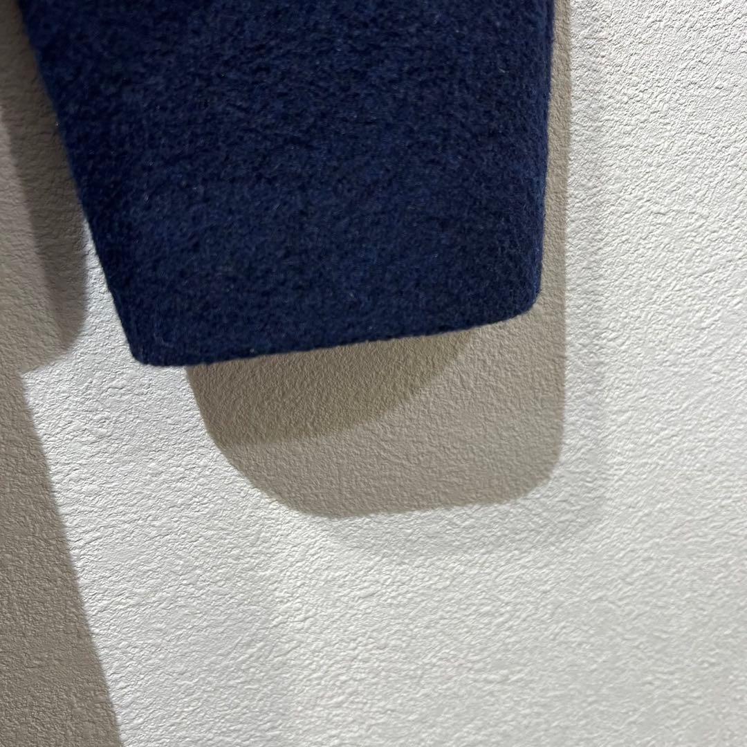 希少 ワイズ 上質 ウール チェスターコート キルティングライナー付き 中綿