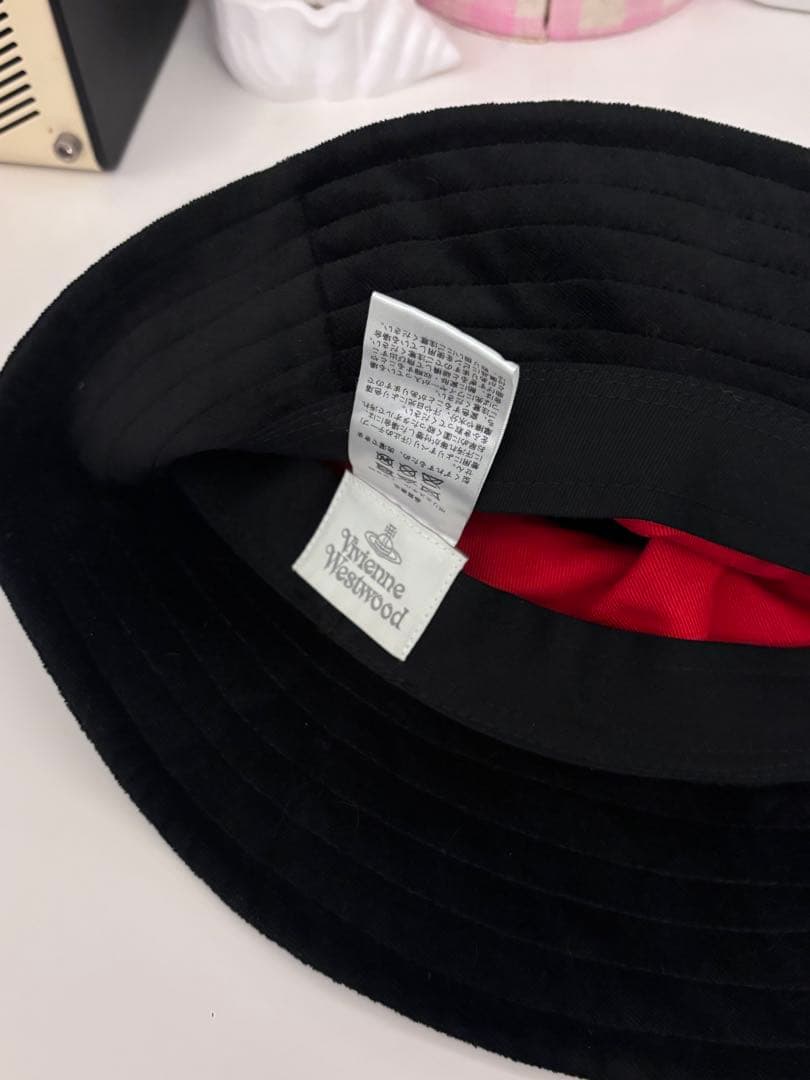 Vivienne Westwood ボアバケットハット
