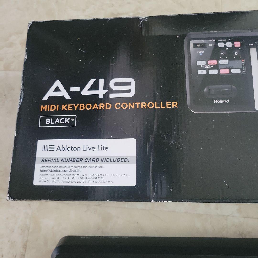 Roland A-49 MIDIキーボードコントローラー ブラック