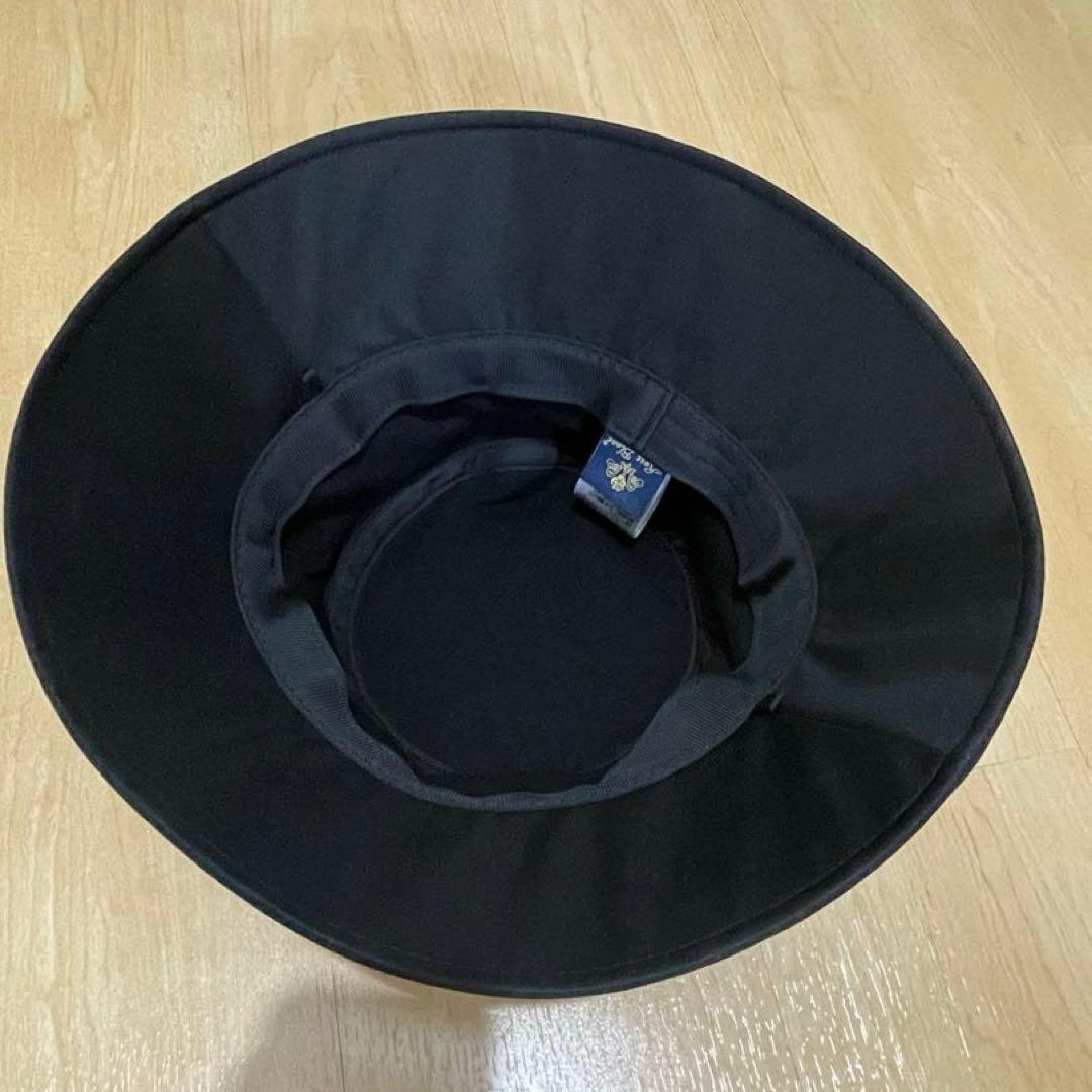 芦屋ロサブラン　100%完全遮光 バケットハット シャンブレーブラック