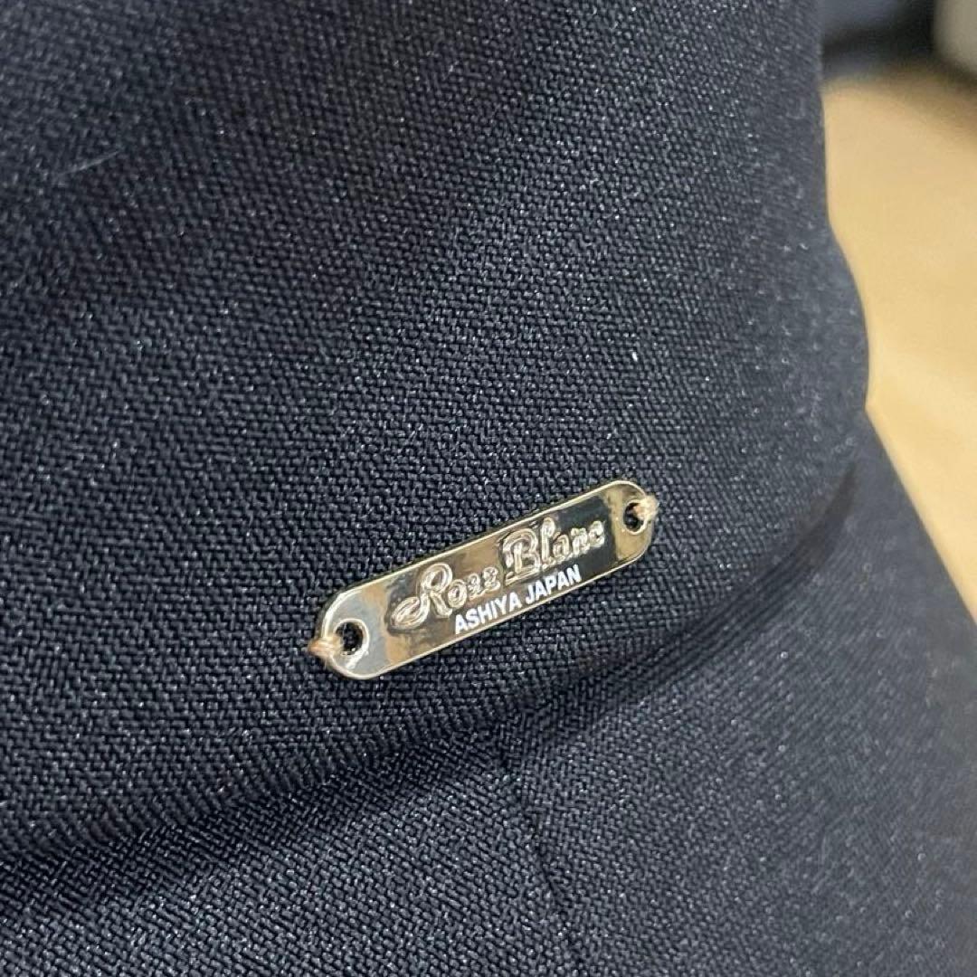 芦屋ロサブラン　100%完全遮光 バケットハット シャンブレーブラック