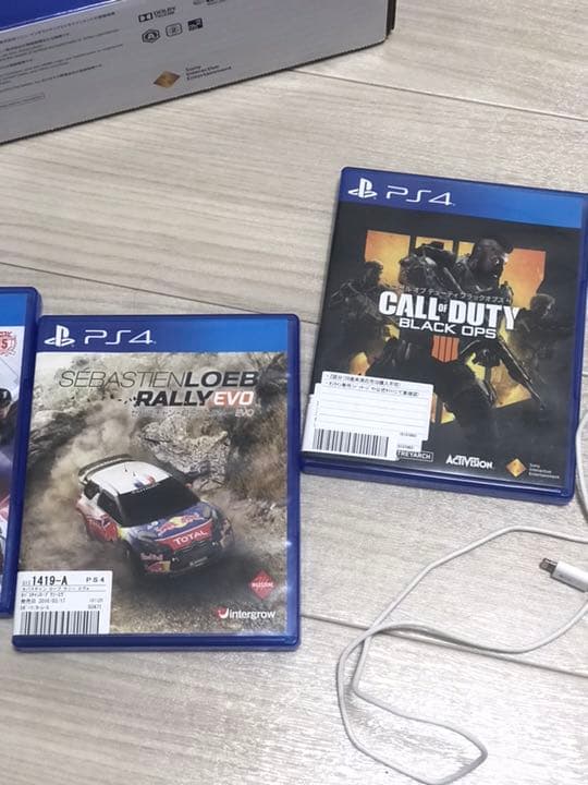 PS4500GB本体PS4ソフトPS3ソフト