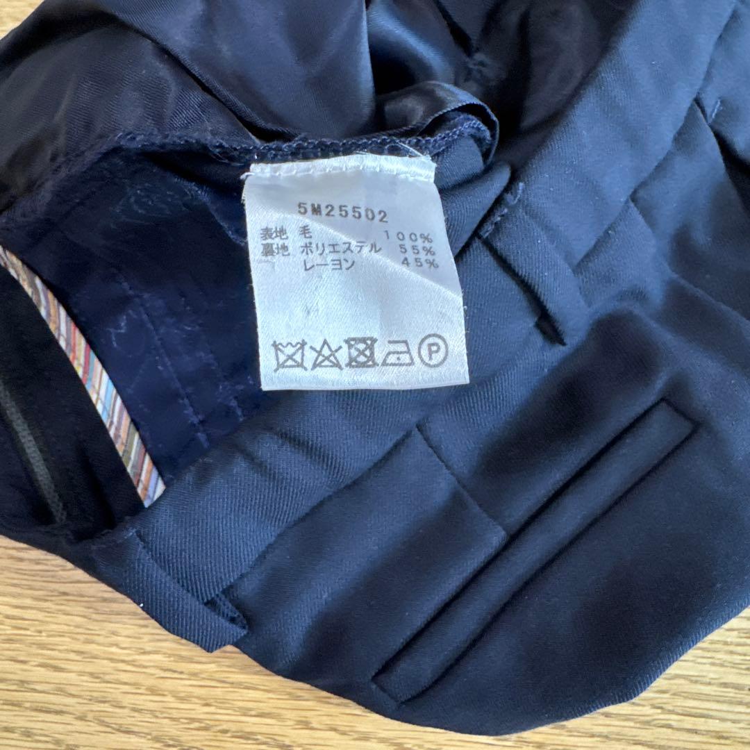 ポールスミスジュニア　ネイビー フォーマルスーツ 6A