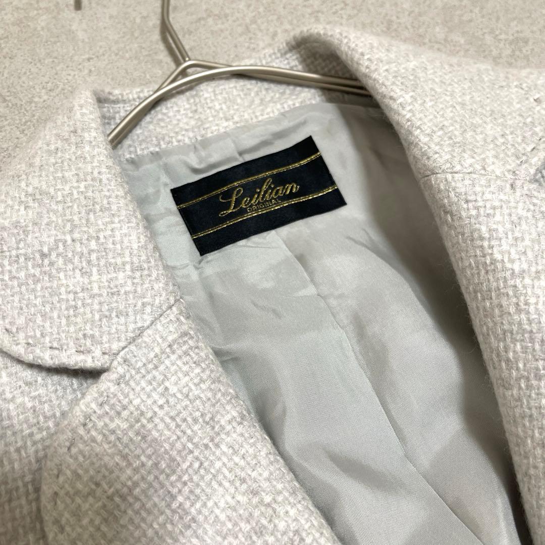 j048ロロピアーナ【レリアン】美品　テーラードジャケット　カシミヤ100 XL