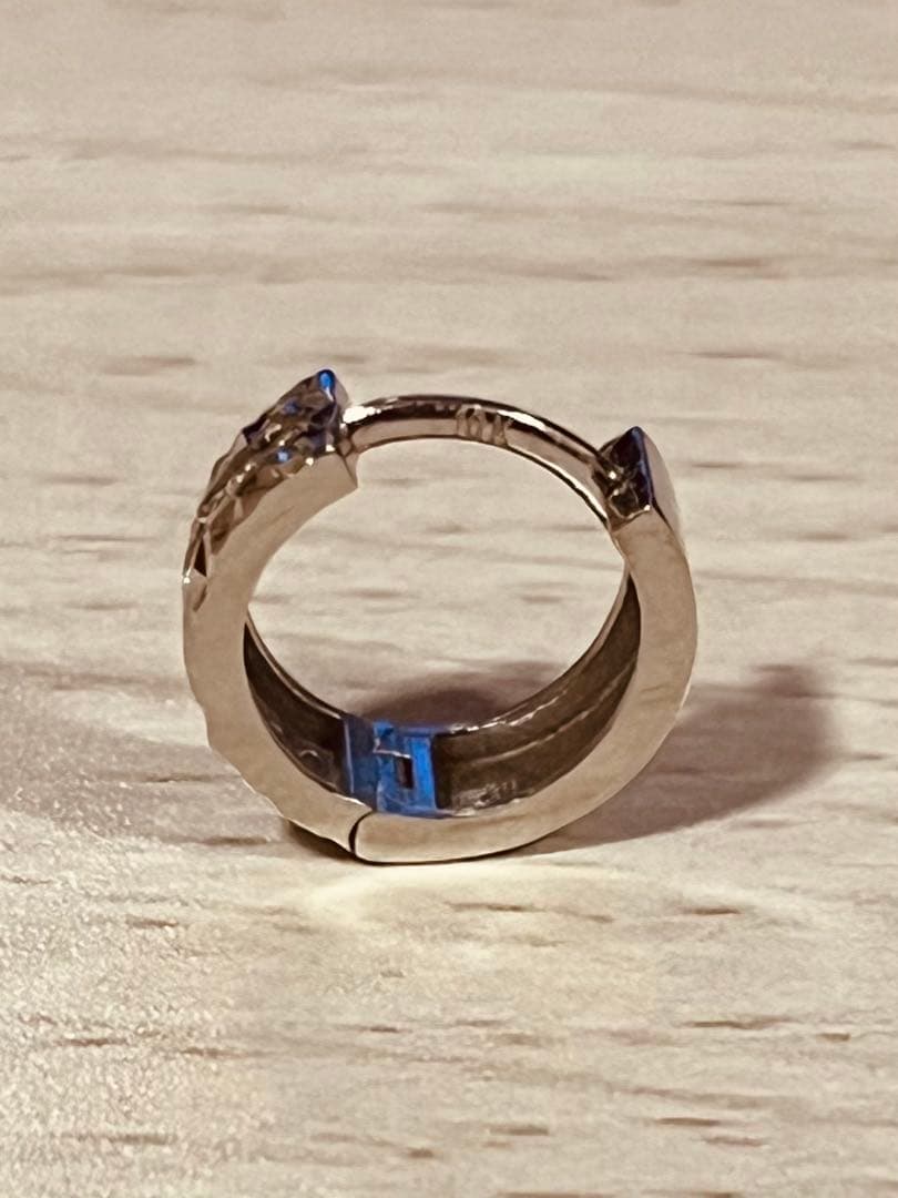 AVALANCHE 10K WG ジルコニアフープピアス 11mm