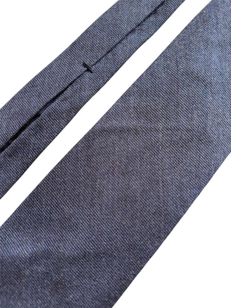 【美品】ALBERO セッテピエゲスフォデラータ　ウールネクタイ