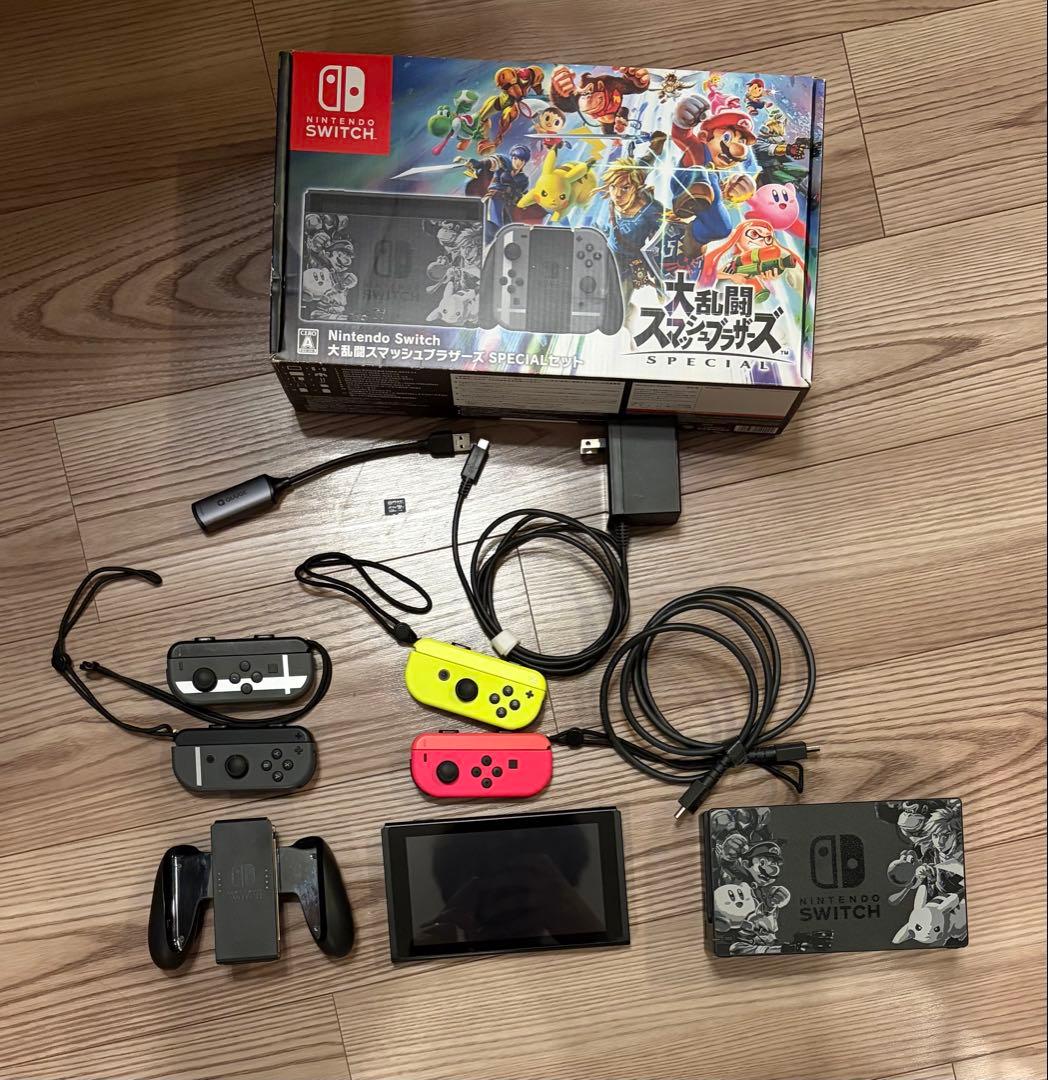 Nintendo Switch + 128GB SDカード スマブラエディション