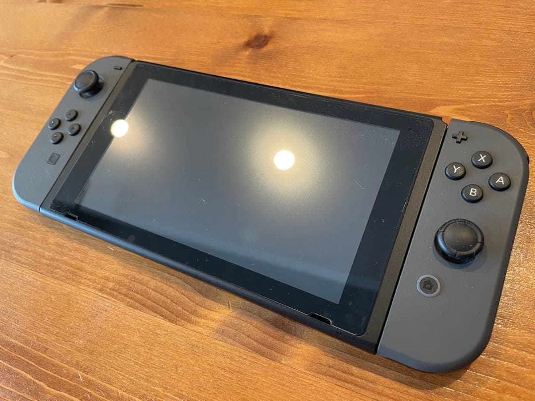 【美品・箱無・SDカード付】Nintendo Switch標準モデル付属品完備