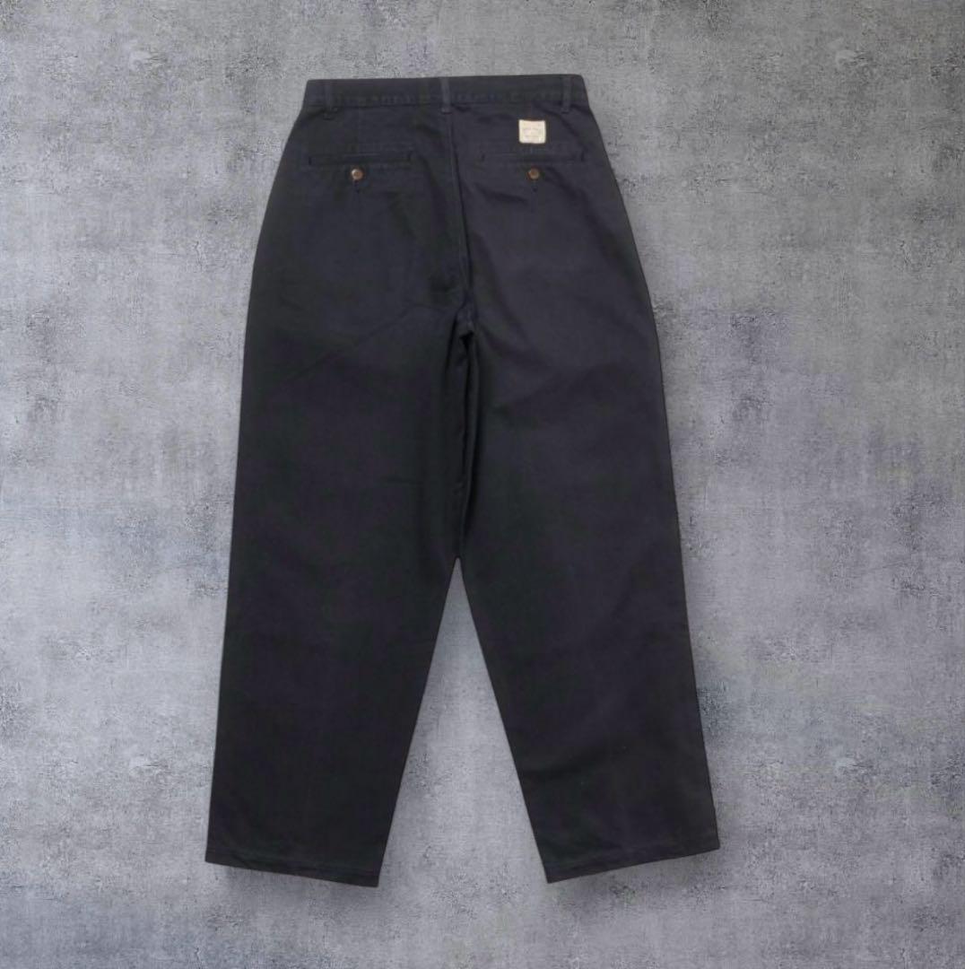 90s ラルフローレン チノパン USA製 ネイビー 30×32 ポロチノ