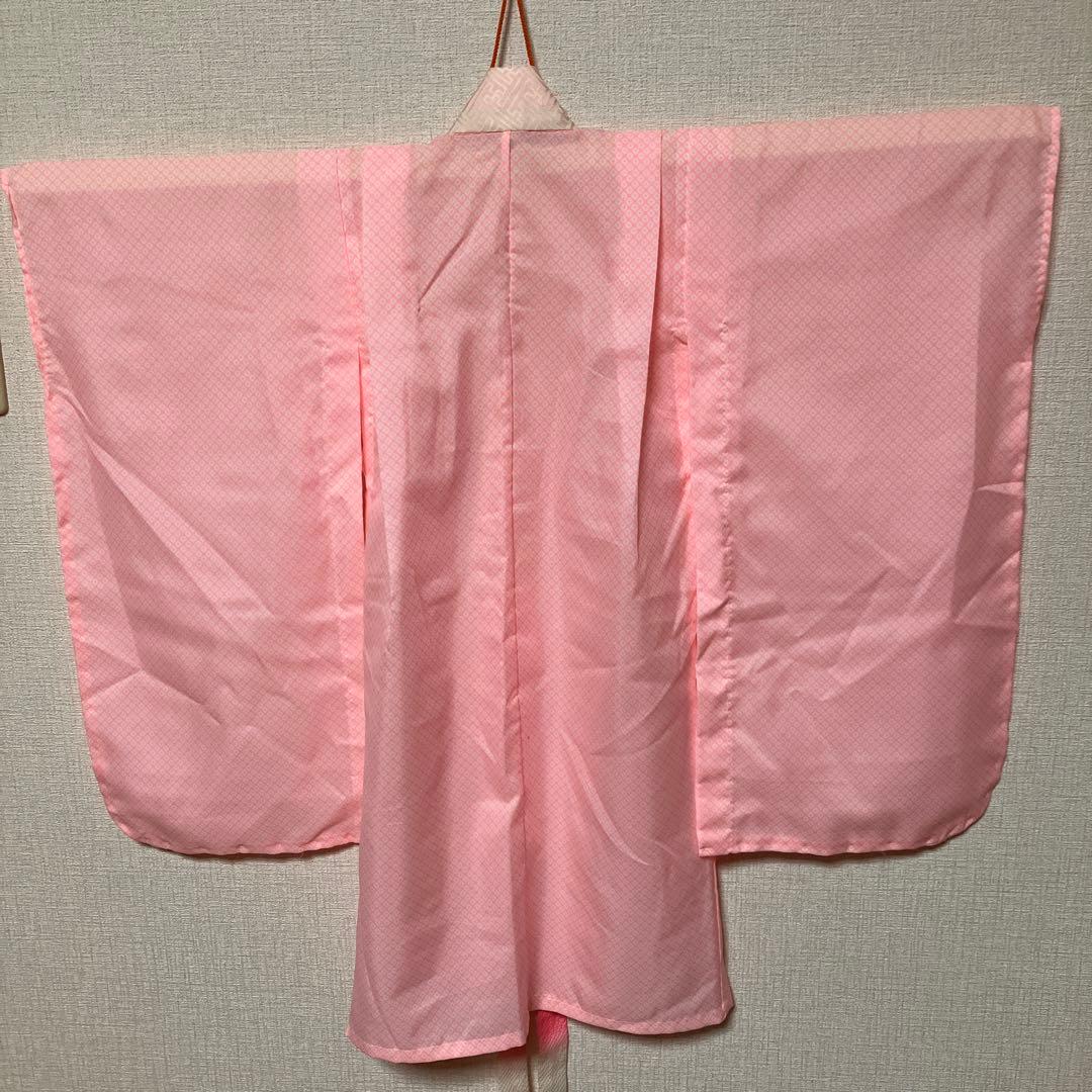 3歳七五三絹着物 被布セット