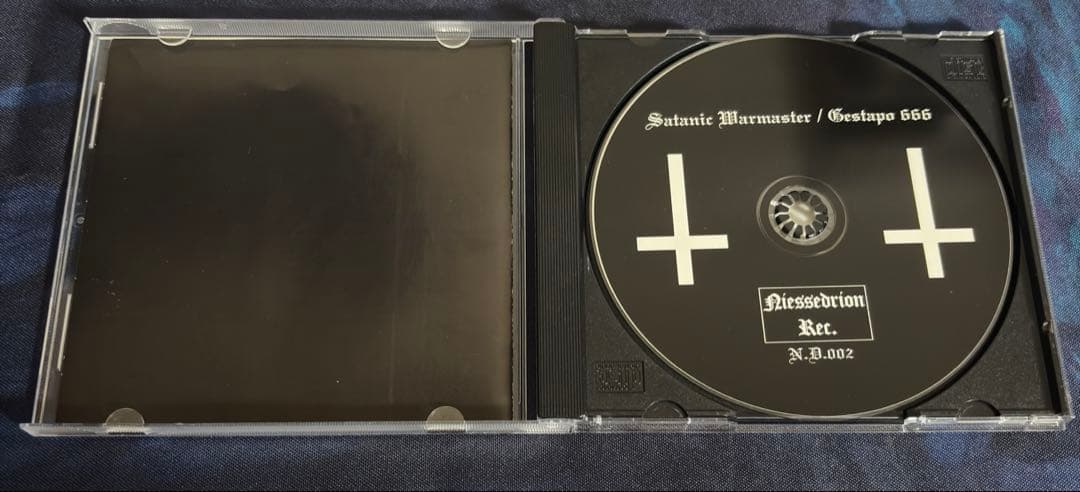 洋楽 Gestapo 666 / Satanic Warmaster Split CD