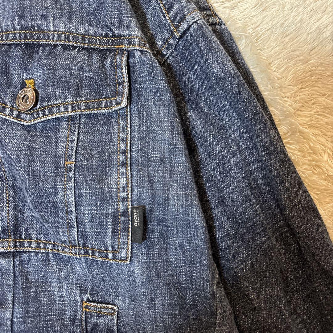 新品タグ付き＊ayane アヤン リネン混デニムジャケット ブリーチ