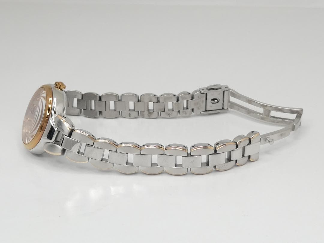 専用✴良品稼働品 EXCEED 白蝶貝文字盤 チタン エコドライブ 17.5㎝