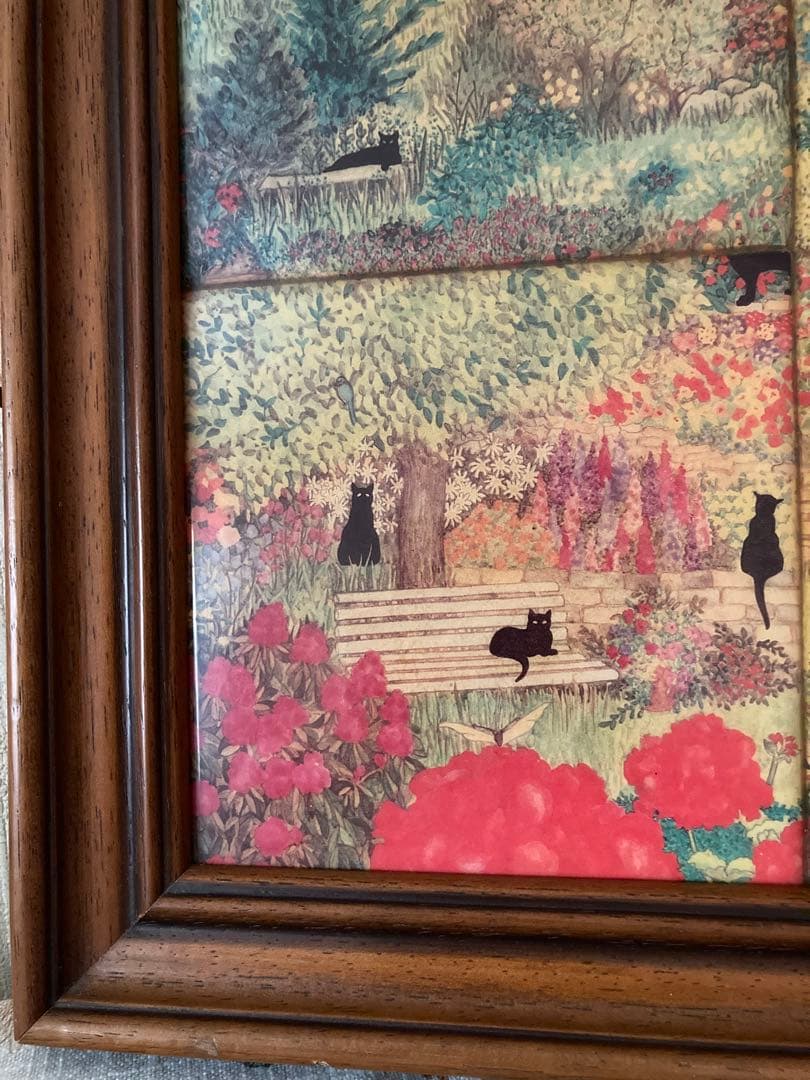 梨花 アンティーク　ティートレー　トレイ　キッチントレイ