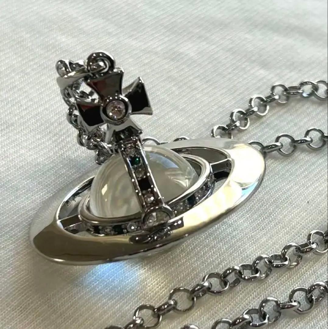 Vivienne Westwood スモールオーブネックレス シルバー