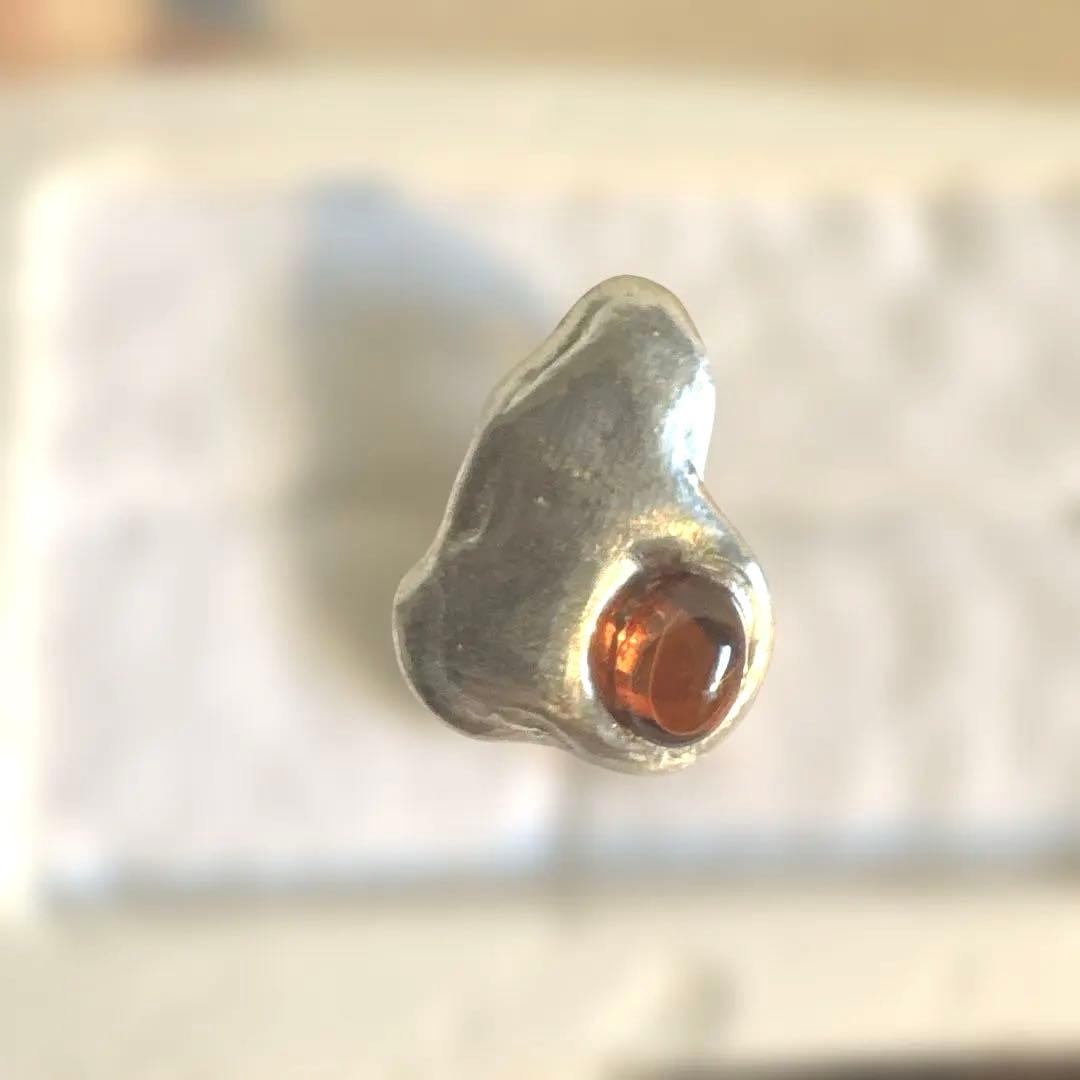 プリュイ　ネックレスチャーム　シルバー