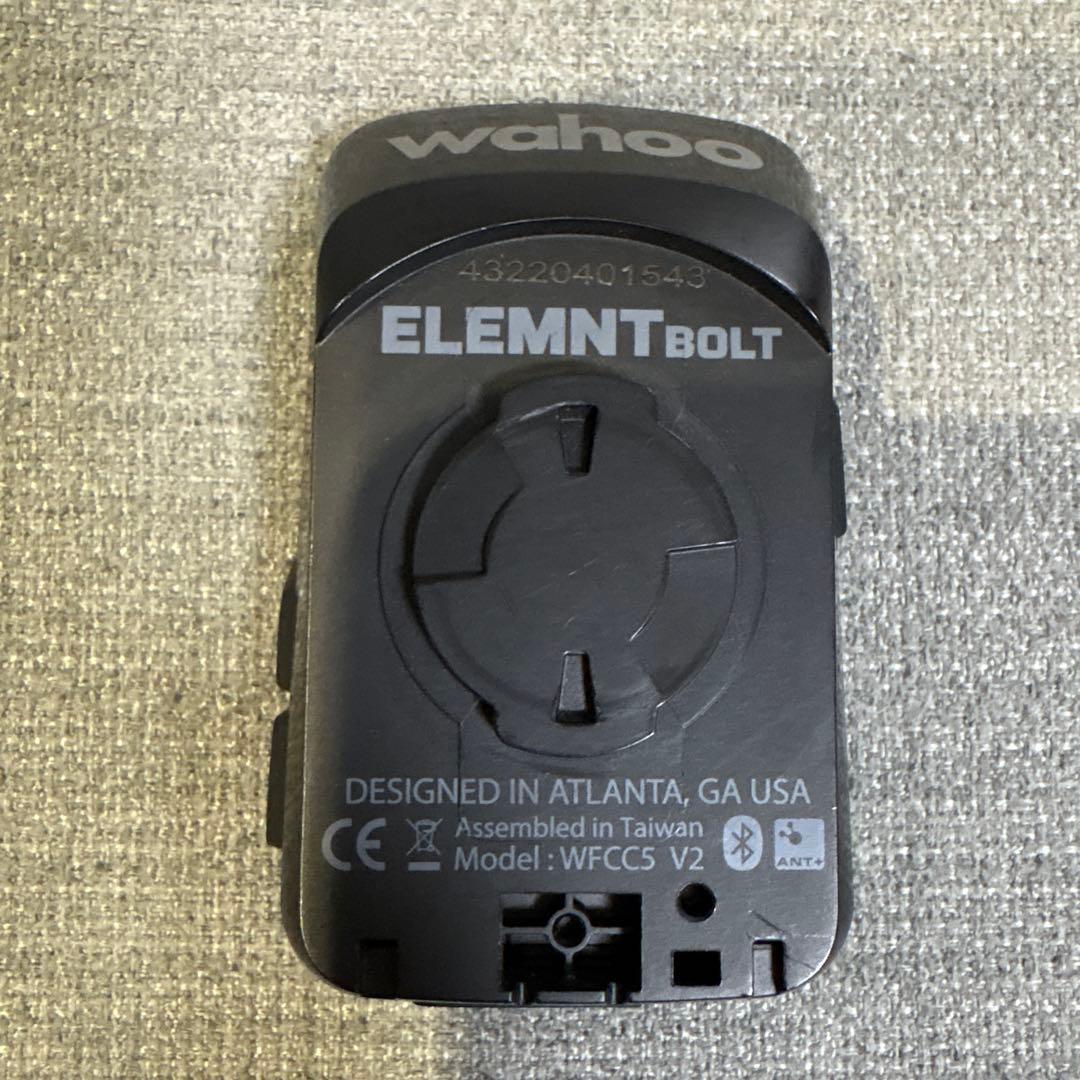 【即購入✖️】WAHOO ELEMNT BOLT v2 [WFCC5] サイコン