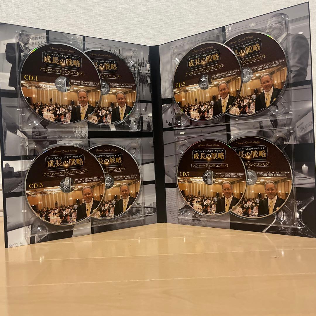 新品　ジェイエイブラハム成長の戦略　 DVD・CD・テキストセット