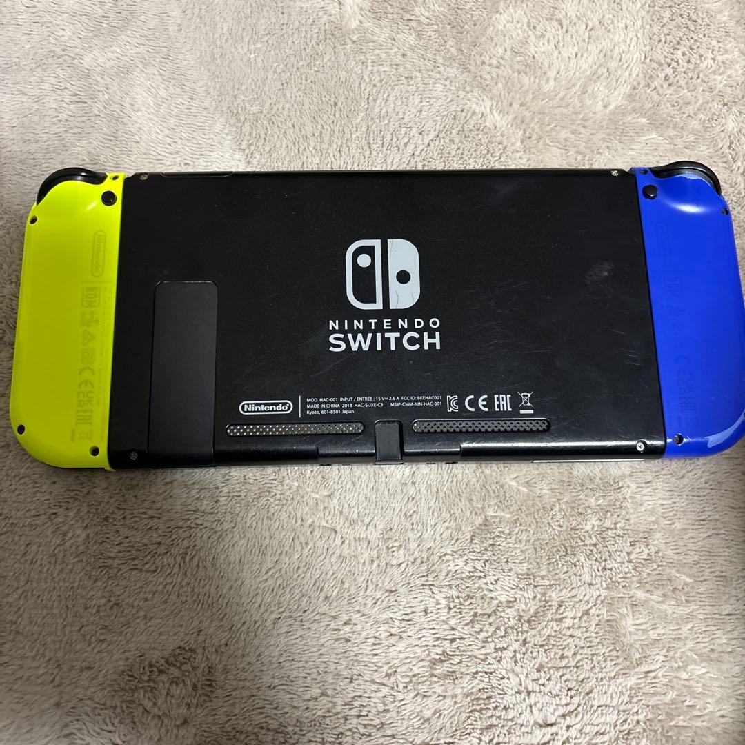 最終値下 Nintendo Switch 本体 青と黄のJoy-Con