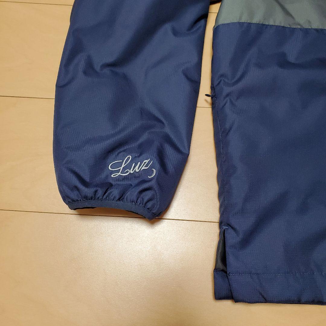 【美品】ルースイソンブラ 中綿 ピステ ジャケット 紺 L ハーフジップ