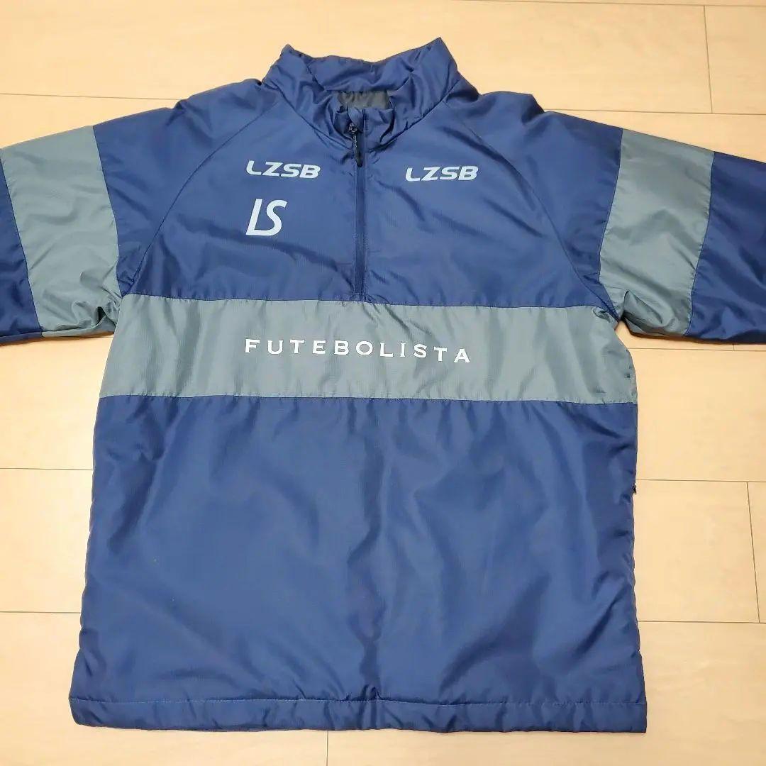 【美品】ルースイソンブラ 中綿 ピステ ジャケット 紺 L ハーフジップ