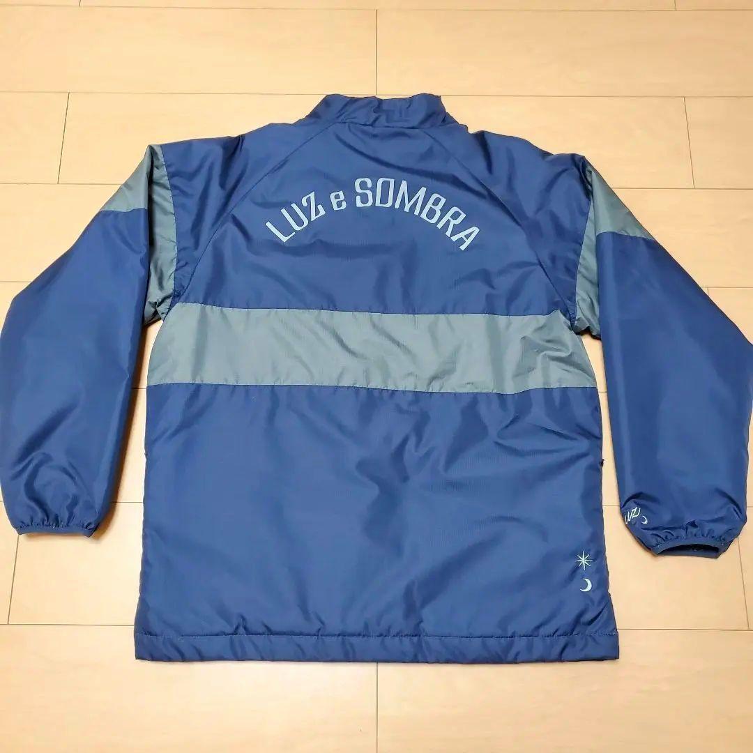 【美品】ルースイソンブラ 中綿 ピステ ジャケット 紺 L ハーフジップ