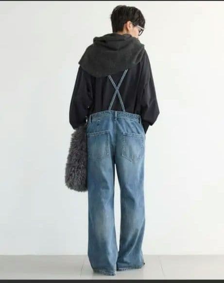 バンヤードストーム　デニムサロペット　Mサイズ