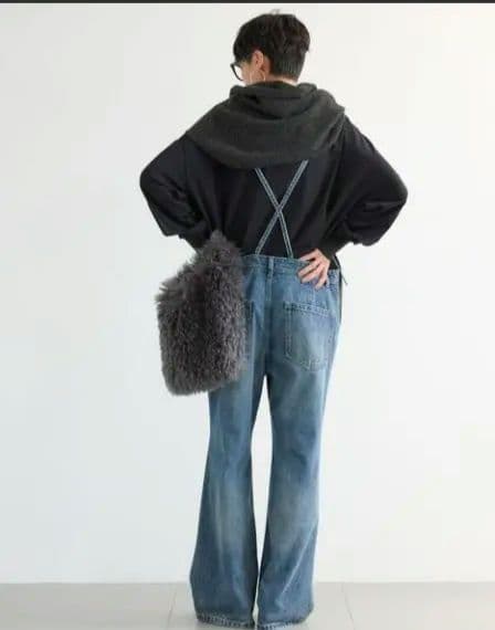 バンヤードストーム　デニムサロペット　Mサイズ