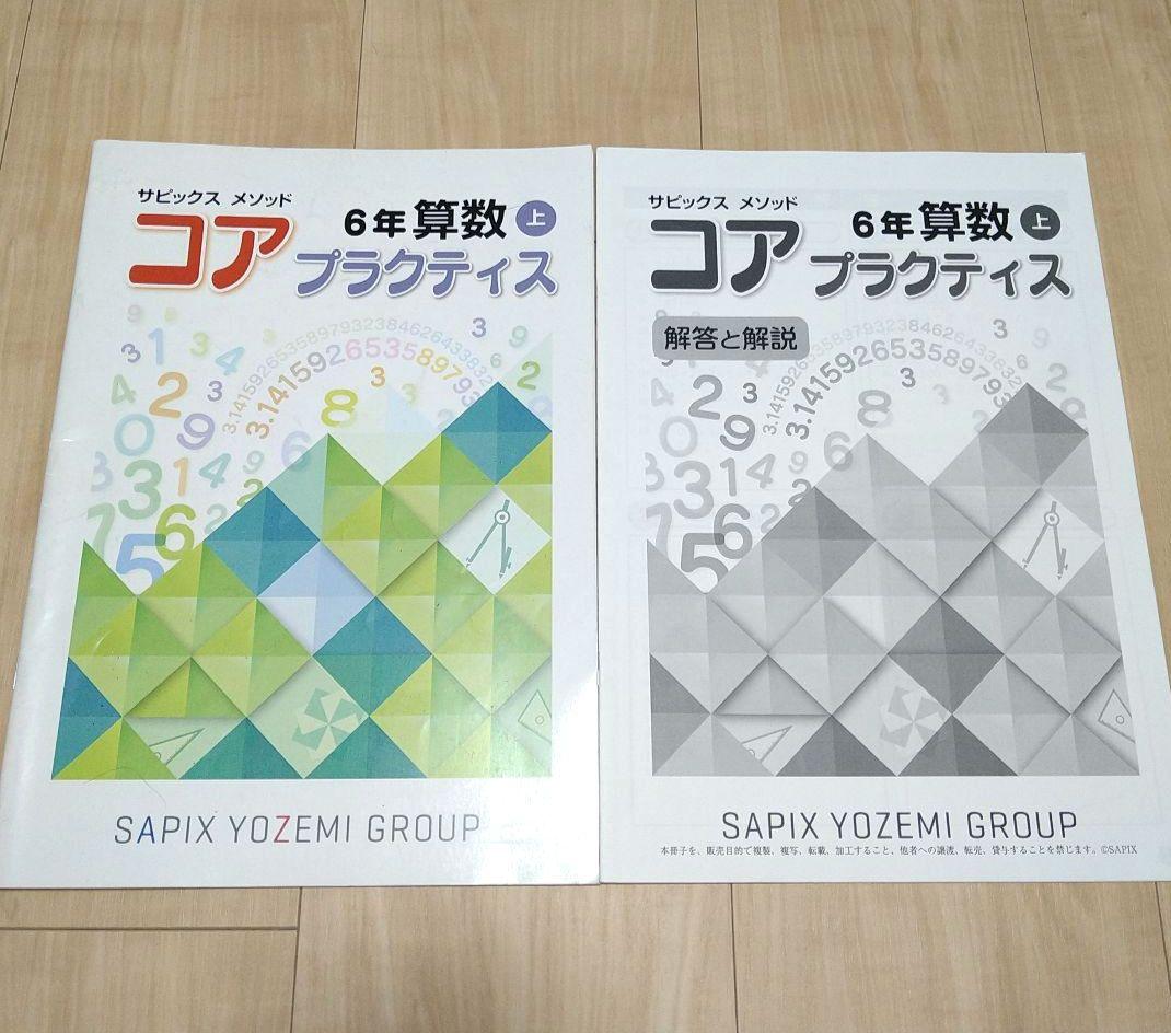 SAPIX 6年 コアマスター コアチェック 全教科 1回〜24回 名進研