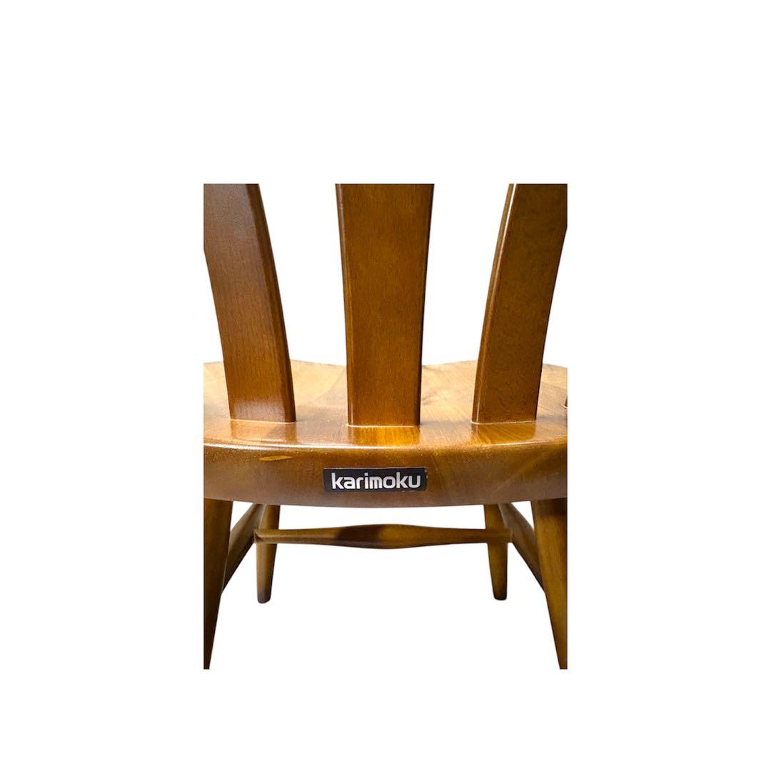 カリモク コロニアル CC18 ダイニングチェア 肘なし 正規品　週末SALE