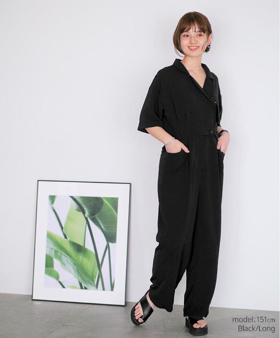 【❁︎てぃこ❁︎プロフ必読です!!です】アンリアン　テーラードツナギ