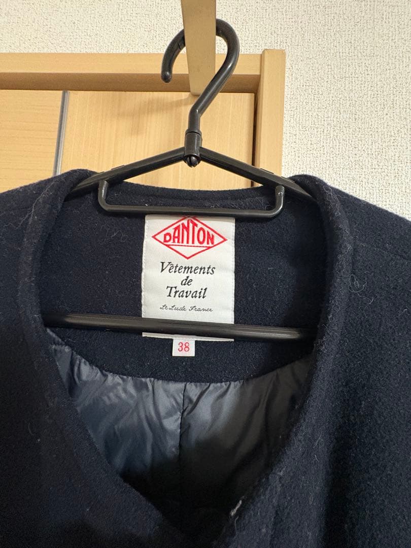 DANTON x Ray BEAMS モッサノーカラー ダウンコート