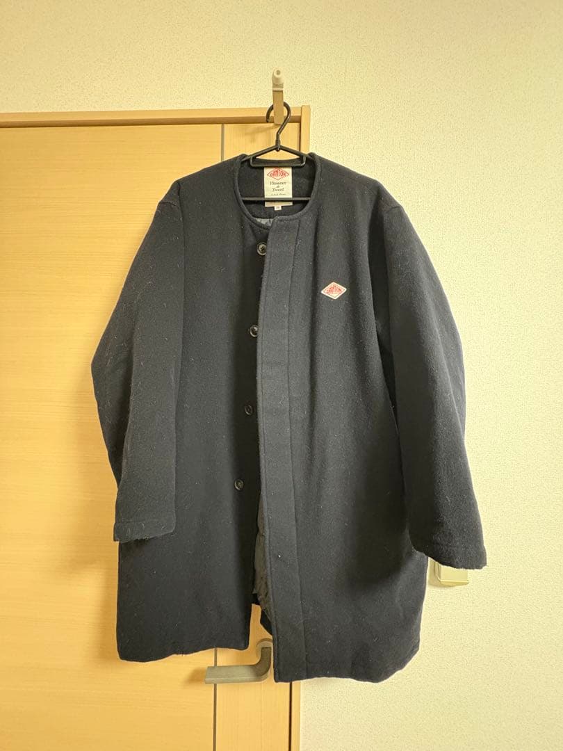 DANTON x Ray BEAMS モッサノーカラー ダウンコート