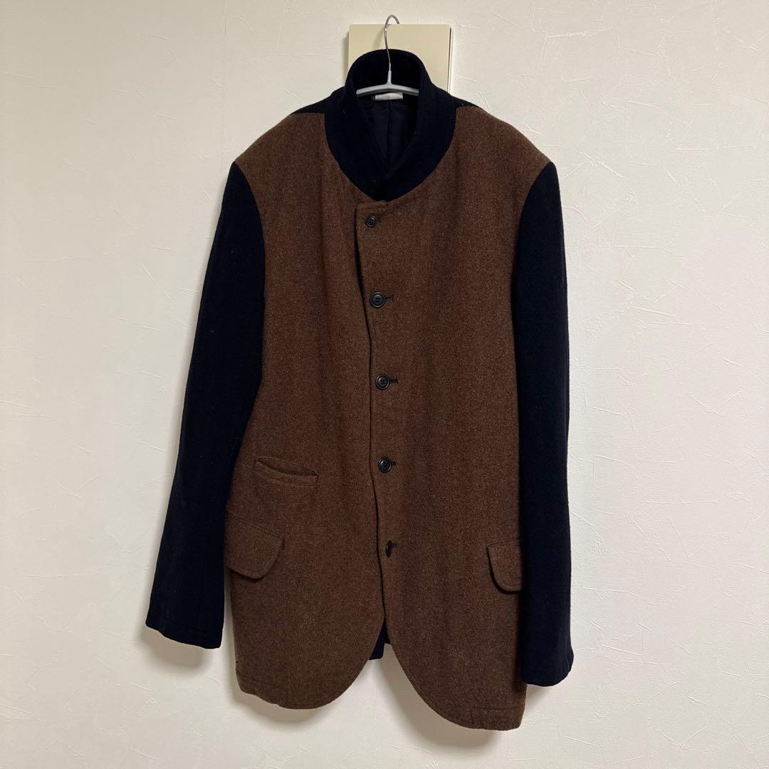 AD2010 コムデギャルソンオムプリュス ツートン 切り替え ジャケット