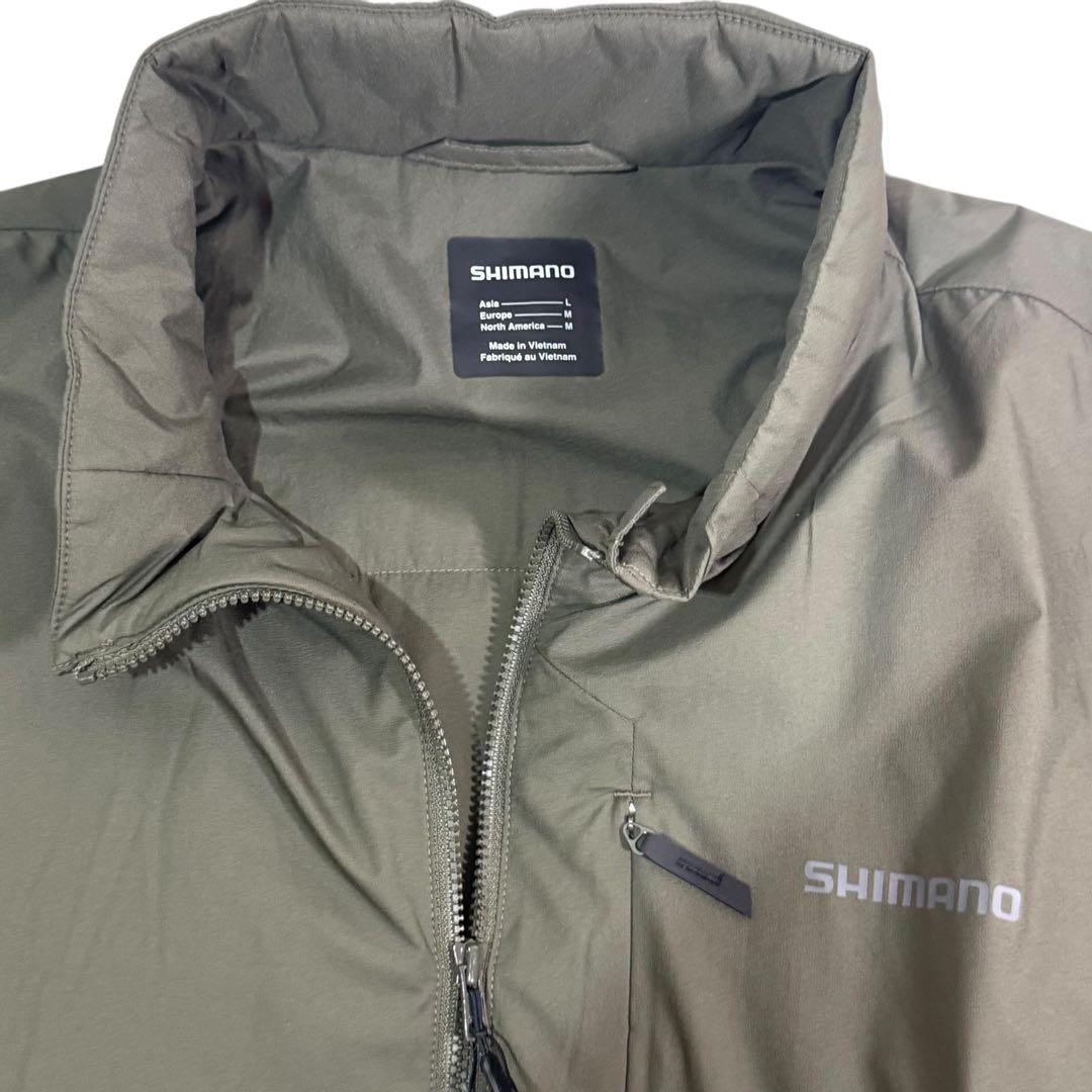 【防寒】シマノ WJ-055W インサレーションJK L カーキ冬釣り　新品
