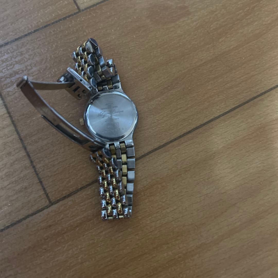 LONGINESクォーツ腕時計 ホワイトダイヤル シルバーゴールド