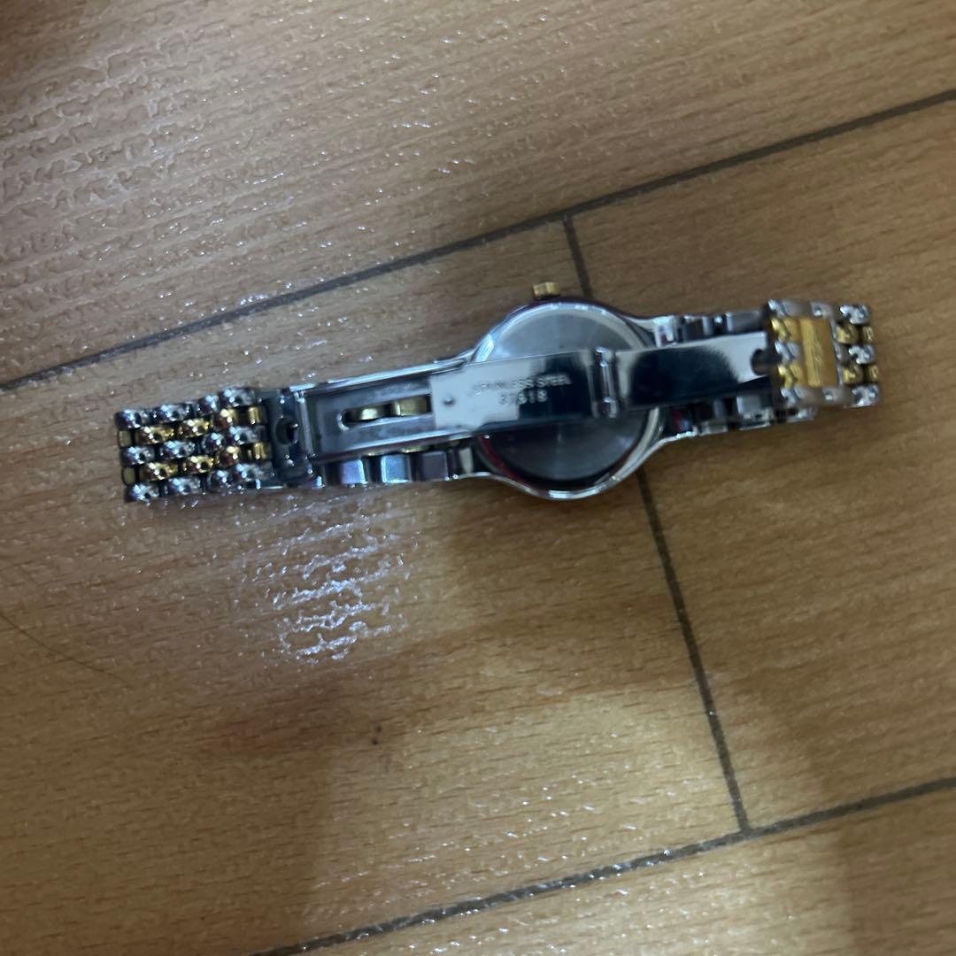 LONGINESクォーツ腕時計 ホワイトダイヤル シルバーゴールド