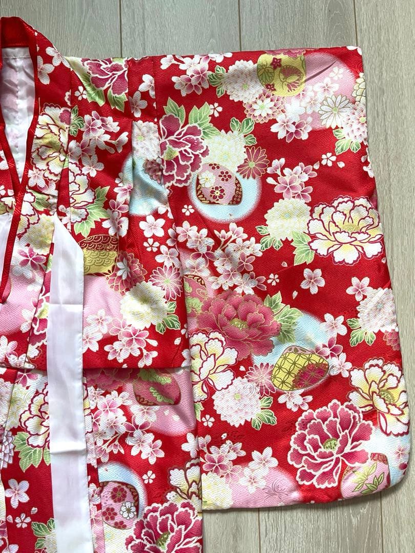 豪華9点フルセット　七五三 着物 3歳 753 被布セット