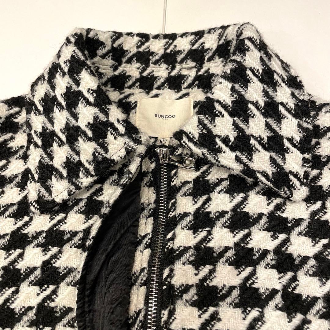 《SUNCOO》SALE‼️新品 ツイード・ボンバージャケット